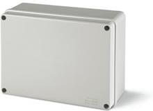 Кутия 190х140х70мм IP56, UV, плътни стени, затваряне с винт, серия Scabox Scame