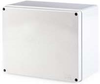 Кутия 100х100х80мм IP56, UV, плътни стени, затваряне с винт, серия Scabox Scame