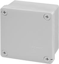 Кутия 100х100х50мм IP55, UV, плътни стени, затваряне с винт, серия Cubox Scame