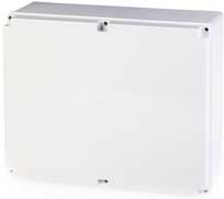 Кутия 450х370х180мм IP56, UV, плътни стени, затваряне с винт, серия Scabox Scame