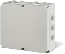 Кутия 460х380х130мм IP55, UV, кабелни мембрани 12х48мм, затваряне с винт, серия Scabox Scame