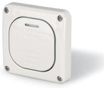 Еднополюсен ключ за скрит монтаж IP 66, серия Protecta, Scame