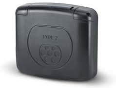 Компактен капак за контакт IP55 T2S-T2C Ecomobility Scame