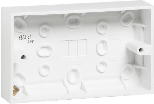 Kонзола открит монтаж за бойлерен ключ 146x86 мм, дълбочина 35 мм Belanko Legrand