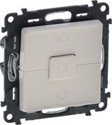 Бутон за щори цвят крем Valena Life Legrand