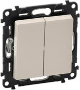 Сериен девиаторен ключ цвят крем Valena Life Legrand