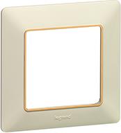 Рамка 1х цвят Крем със злато Valena Life Legrand