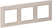 Рамка 3х цвят Крем със злато Valena Life Legrand
