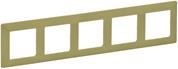 Рамка 5х цвят Лайм Valena Life Legrand