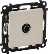 Розетка TV тип коаксиал 1dB цвят крем Valena Life Legrand