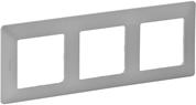 Рамка 3х цвят Алуминий Valena Life Legrand