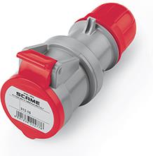 Промишлен подвижен контакт 3P+Е 16A IP54 серия Optima Scame