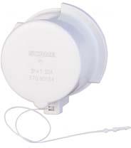 Капачка за промишлен щепсел 3P+N+Е 16A 380V IP66/67, 6h универсални Scame