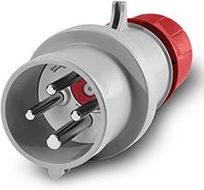 Промишлен щепсел 3P+Е 32A IP54 серия Optima Reverse Scame