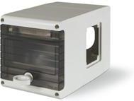 Табло за индустриални контакти и DIN модули IP54, UV, към стойка, серия ADAPTO (6 DIN и 3х16A или 32A) Scame