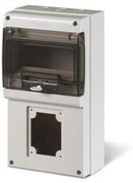 Табло за индустриални контакти и DIN модули IP66, UV, PG и М вход, серия Domino (8 DIN и 1х16A или 32A) Scame