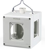 Табло за индустриални контакти IP54, UV, висящо, серия ADAPTO (4х16A или 32A) Scame