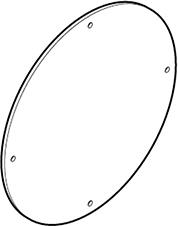 Диск за макара ROLLER 330 без отвори Scame