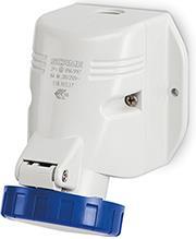 Промишлен контакт 2P+Е 16A IP66 серия Optima Top M20 открит монтаж Scame