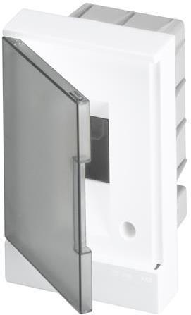 Табло за скрит монтаж 4мод. Basic E с прозрачна врата и Н и РЕ клеми ABB /до изчерпване/