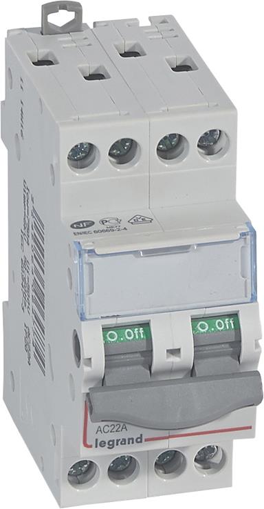 Товаров прекъсвач /шалтер/ DX3-IS 20A 4P 2 мод. Legrand