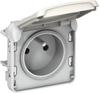 Контакт за вграждане френски стандарт IP55 цвят Бял Plexo Legrand /до изчерпване/