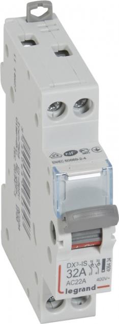 Товаров прекъсвач /шалтер/ DX3-IS 32A 2P 1 мод. Legrand