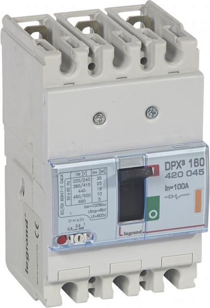 Автомати DPX3 лят корпус Legrand