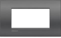 Рамка 4 мод. метална Street AIR LL Bticino 