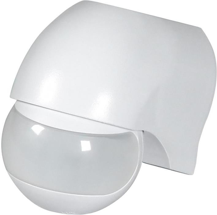 Датчик за движение PIR, за открит монтаж на стена, 180°, обхват 12m @ h=2.3m, IP44, цвят Бял Commel