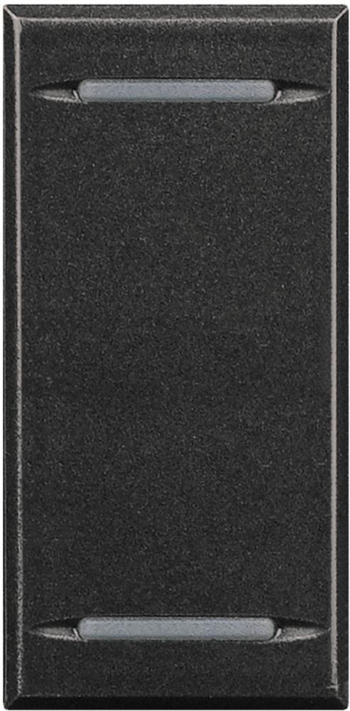Лицев панел за сценариен ключ двупосочен 1 мод. цвят Антрацит Axolute Bticino 