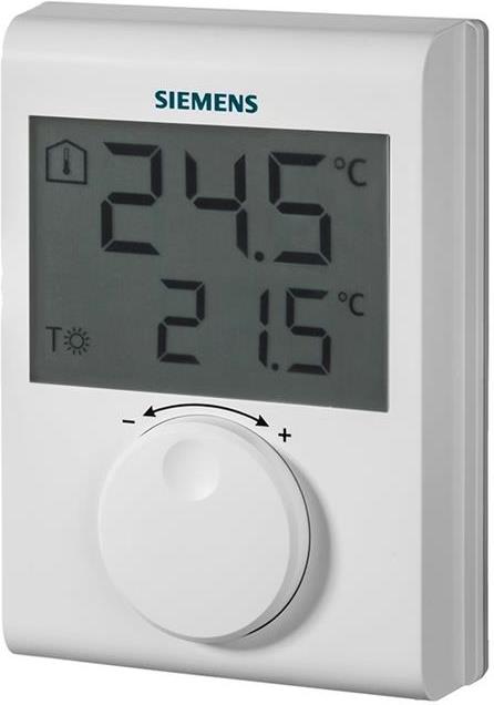 Термостат за отопление 5…30 °C с LCD дисплей, с батерия, Siemens