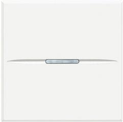 Бутон 2 мод. 10A аксиален цвят Бял Axolute btcino