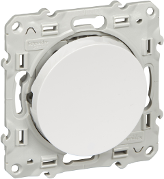 Девиаторен ключ 10А цвят Бял Odace SE /до изчерпване/