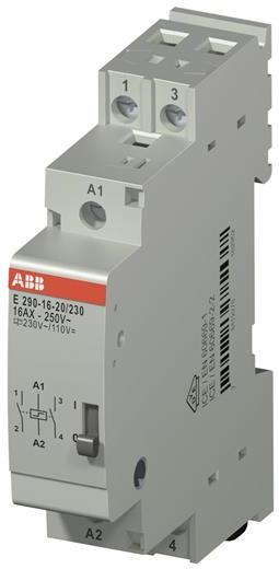 Импулсно реле E290 16A 2NO 110Vdc/230Vac 1 мод. ABB