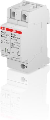 Катоден отводител тип 2 OVR 40kA 275V 1P+N ABB