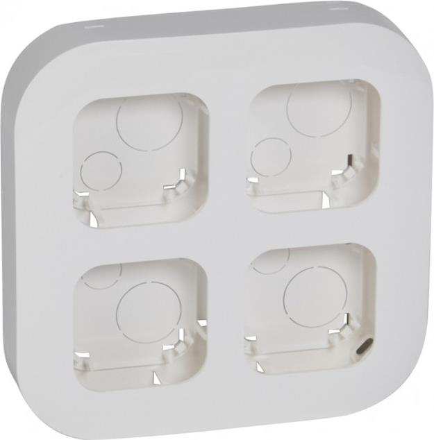 Конзола за 4 механизма Forix IP21 открит монтаж цвят Бял Forix Legrand