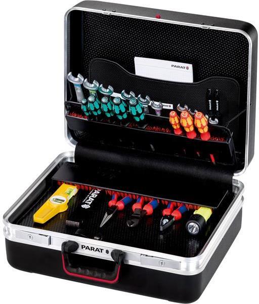 Куфар CLASSIC Deep Space, CP-7 държач 45 инструмента, станд. закл., X-ABS антиплъзгащ м-л Ш47хВ36хД21см PARAT