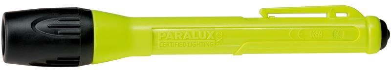 Фенер 1W LED IP68 Ex 30lm 35 метра лъч PARALUX® PX2 жълт 2хААА поликарбонат PARAT