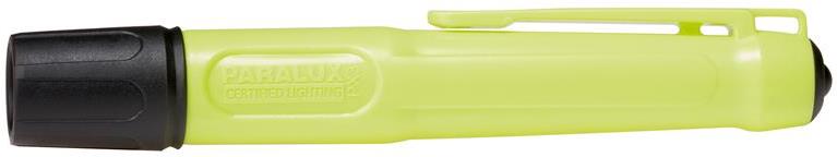 Фенер 1W LED IP68 Ex 60lm 100 метра лъч PARALUX® PX3 жълт 2хАА поликарбонат PARAT