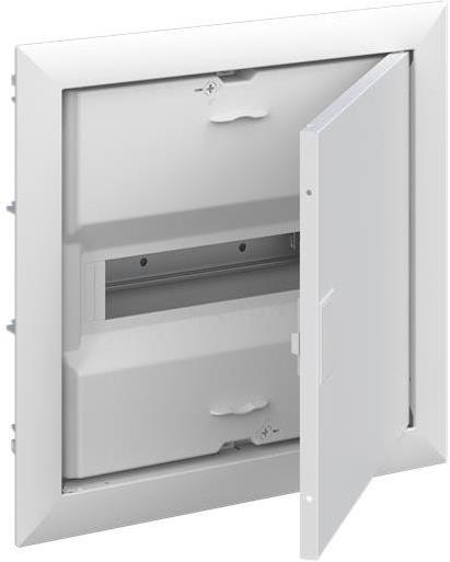 Табло за скрит монтаж ComfortLine 1х12/13 (13) мод. серия UK600 с метална плътна врата IP30 и N и РЕ клеми ABB