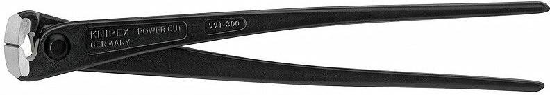 Клещи за рязане на арматурна тел усилени, черно-фосфатирани, ръкохватка 300мм, Knipex