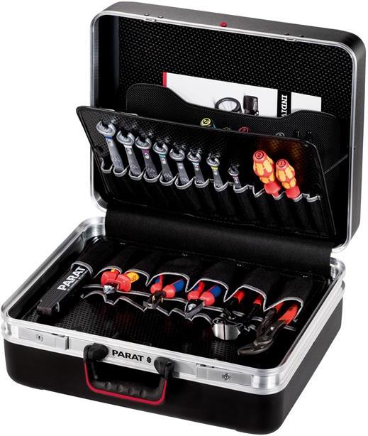 Куфар CLASSIC Deep Space, 40 джоба за инструменти, станд. закл., X-ABS антипл. м-л, Ш47хВ36хД21см PARAT