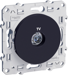 Розетка TV 1,5 dB цвят Антрацит Odace SE /до изчерпване/