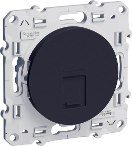 Компютърна розетка RJ45 UTP cat.5e цвят Антрацит Odace SE /до изчерпване/