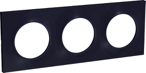 Рамка 3х цвят Антрацит Odace Styl SE /до изчерпване/