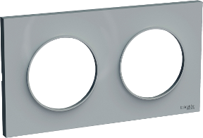 Рамка 2х цвят Сив Odace Styl SE /до изчерпване/