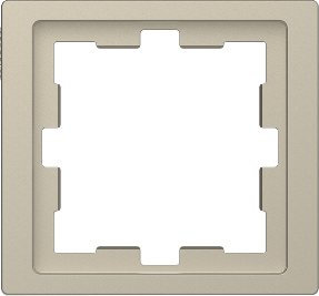 Рамка 1х цвят Сахара System Design Merten SE