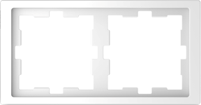 Рамка 2х цвят Лотус System Design Merten SE