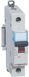 Автоматичен прекъсвач TX3 1P 2A крива С 6kA Legrand